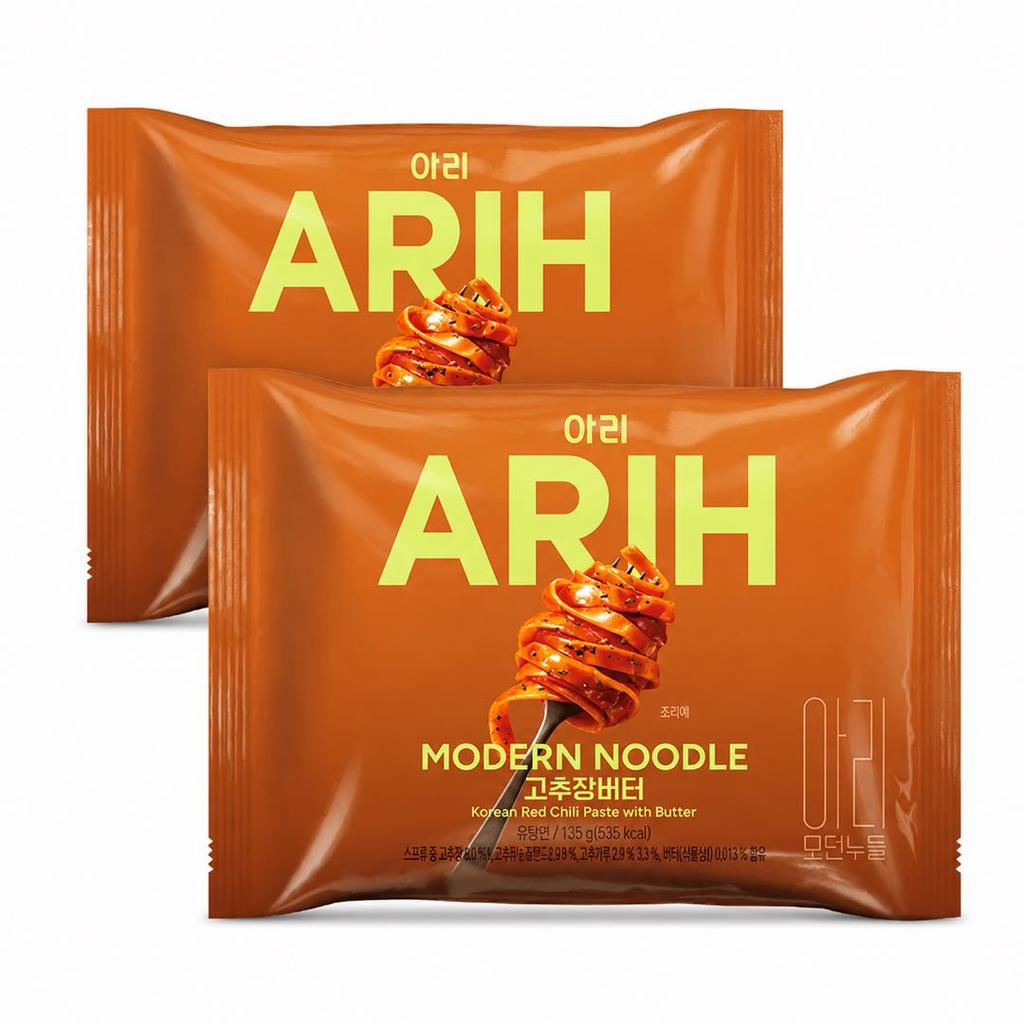 Edição Colaboração BTS ARIH Macarrão Sabor Moderno, Macarrão Misto Frito 130g 1pacote