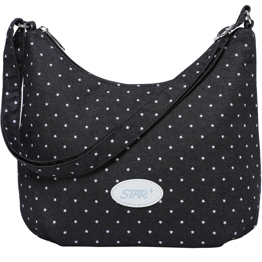 High-Value Denim Canvas Bag Female College Student Class Commuter Bag Shoulder Messenger Bag Mori Retro Tote Bag