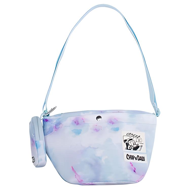 New LiNing Disney, Collaboration Fabric Shoulder Bag, Crossbody Bag Regular Unisex Blue ABDS197-3
