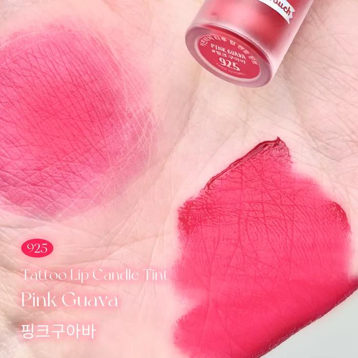 Vegan Tattoo Lip Candle Tint 10color