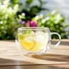THERMAL GLASSES 2pcs 280ml DOUBLE WALL FOR COFFEE TEA 139818
