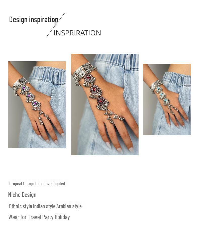 Boho Retro Perlen Quasten Armband - Europäischer & Nahöstlicher Stil