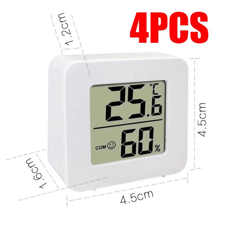 1/3/4/6PCS Digital Thermometer Hygrometer Indoor Mini Temperature LCD Electronic Monitor Hygrometer Outdoor Room Baby