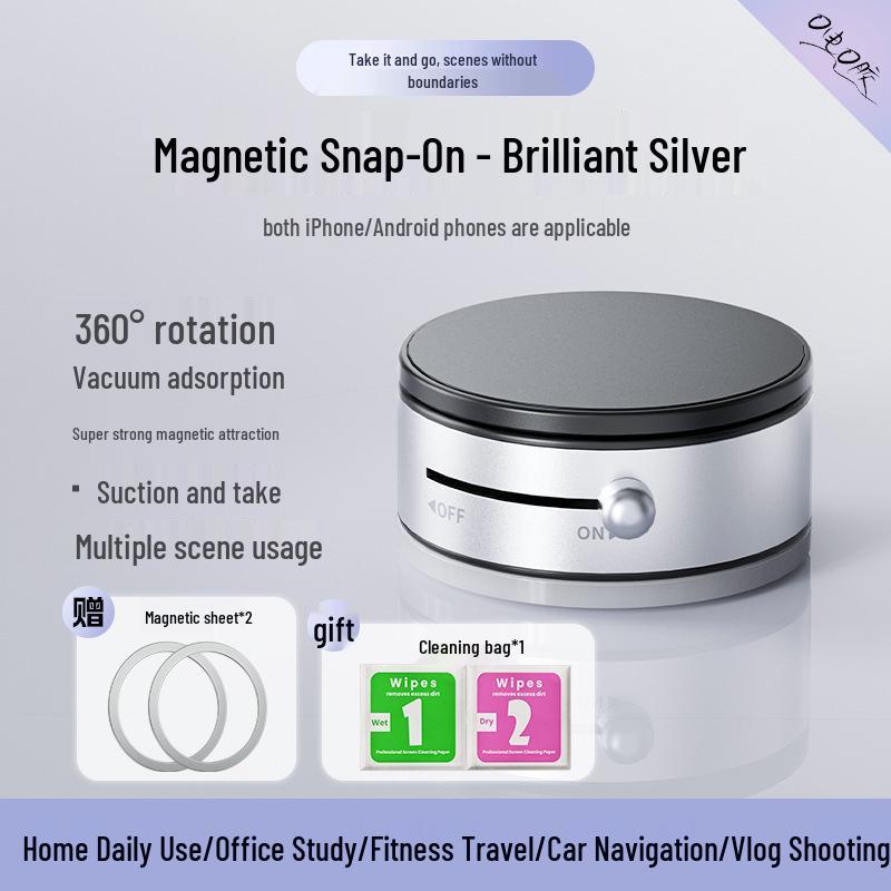 360° drehbarer magnetischer Metall-Handyhalter für das Auto