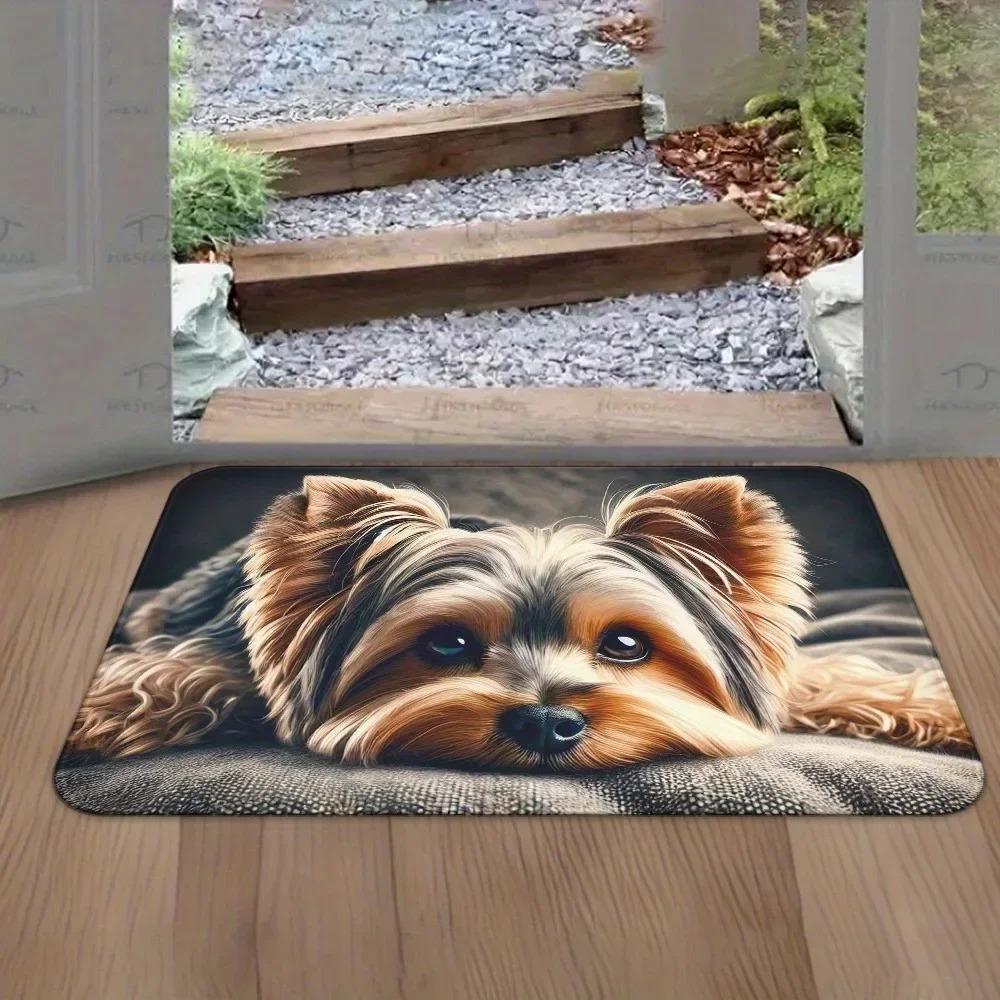 1PC Dwarf Pattern Door Mats Kitchen Rugs Non-Slip Pop Arts Design Living Room Rugs Bath Mat Carpet for Home Sink Laundry Decor