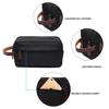 Double-layer makeup case for makeup for lightning lock large partition for cosmetics for business, polyester Travel Neceser Organizer | Cosmetics and