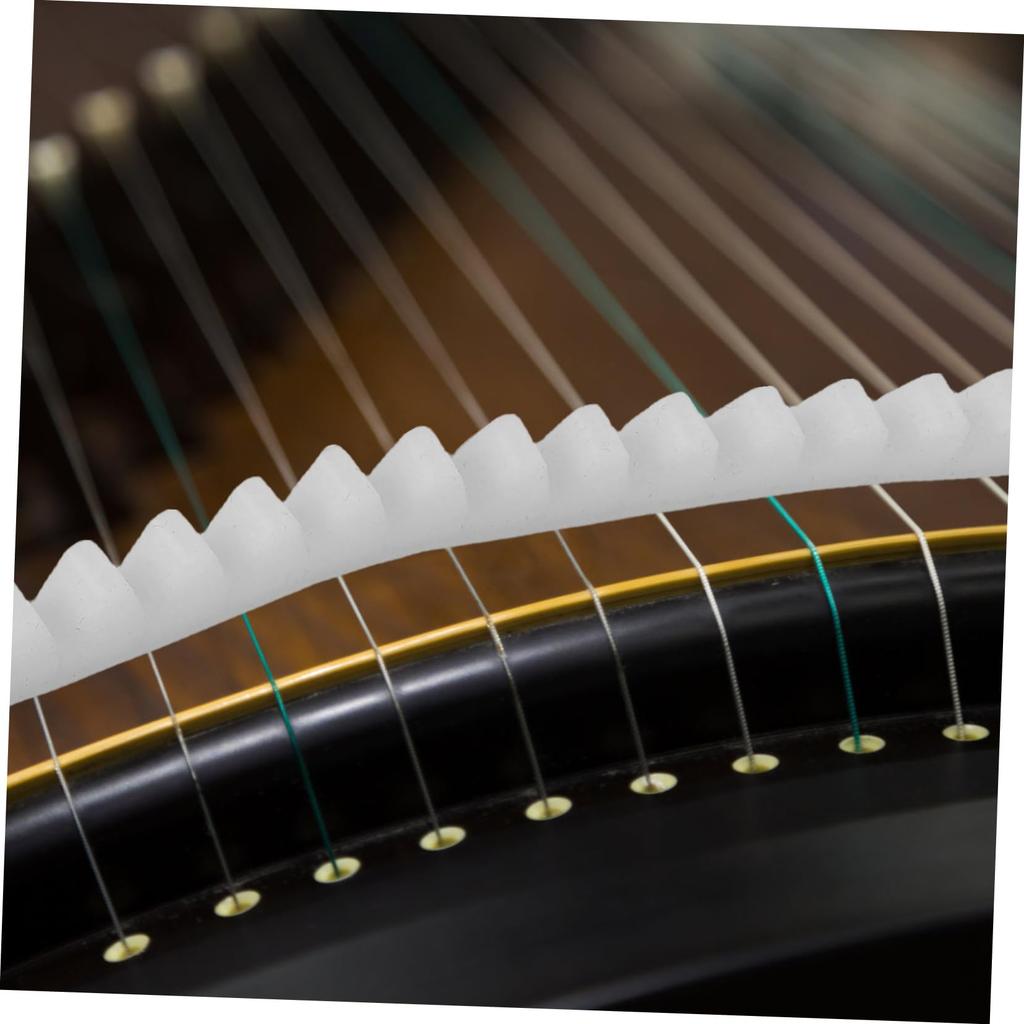 Alasum Silicone Mute Strip for Maintains Sound Silences Essential Tool for Training Guzheng, Clarity, Sound, Sound-Canceling