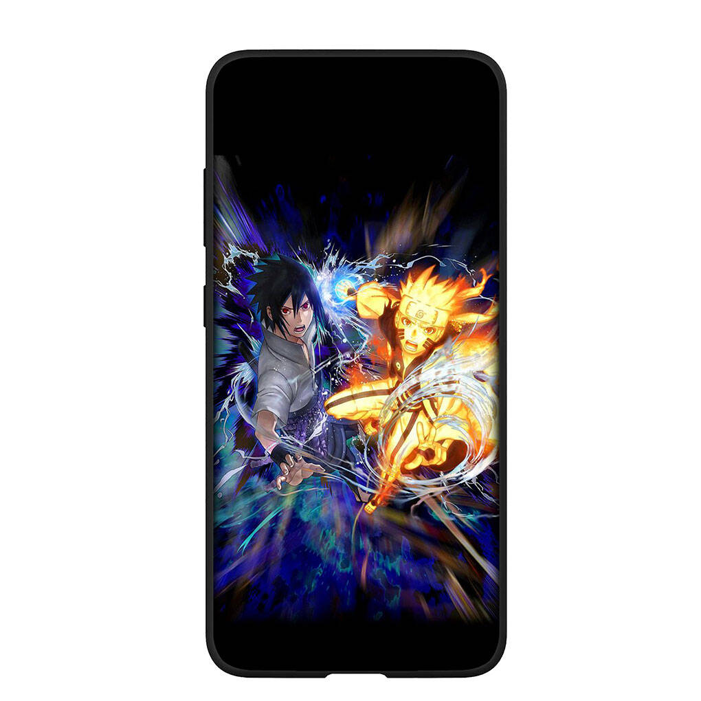 Phone Case for iPhone 17 15 16 Plus Redmi Note 14 12 11 13 Pro Max Huawei P30 P20 Lite OPPO A60 A40 A80 A54 Sasuke Uchiha Coque Narutos Cartoon Cover