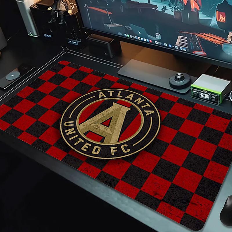 Atlanta United FC Color Mouse Pad Large Gaming Table Cushion Non-slip Laptop Tablet Big Mousepad XXL Mat Mini PC Playmat With Lock Edge