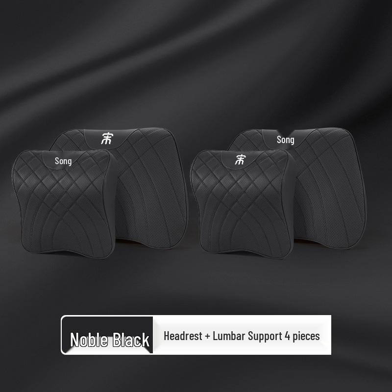 Customized BYD Song Headrest & Lumbar Support Pillow: Enhanced Neck and Waist Protection for Modified Car Seats