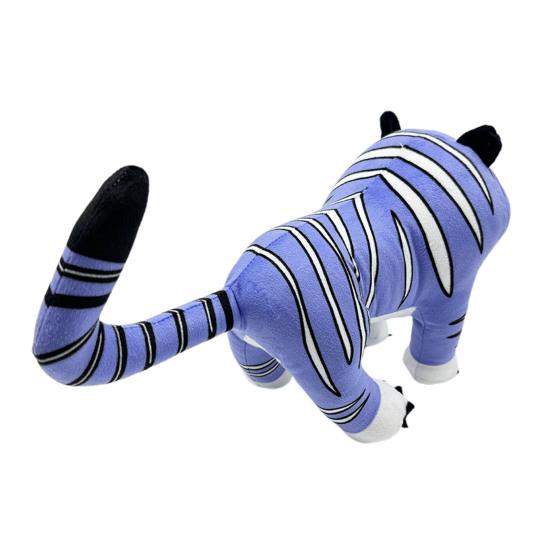 Tiger Plush Doll 18cm Soft Stuffed Animal Game Hunters Virtual Adventures Plush Toy Gift for Gamers Cosplay Enthusiasts