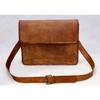 New Real Men's Genuine Leather Shoulder Messenger Bag Vintage Satchel Briefcase