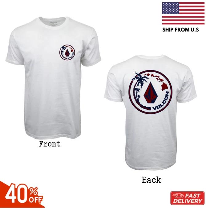 VOLCOM MENS PREMIUM HAWAII ISLAND TREE T Shirt REPRINT, INSPIRED FUNNY MEME SALE 4XL