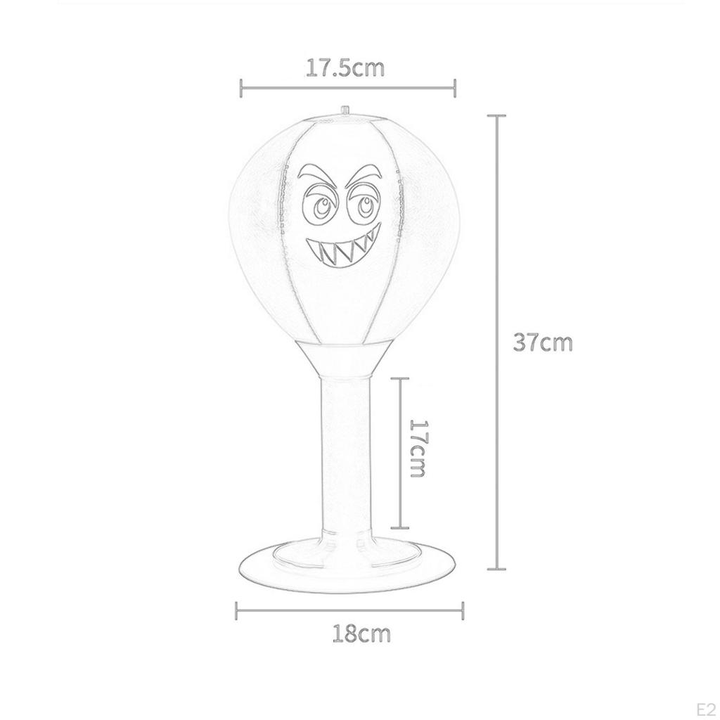 Desktop Punching Bag Strain And Tension Toys ,Fairly Odd Novelties , Boxing Punch Ball for
