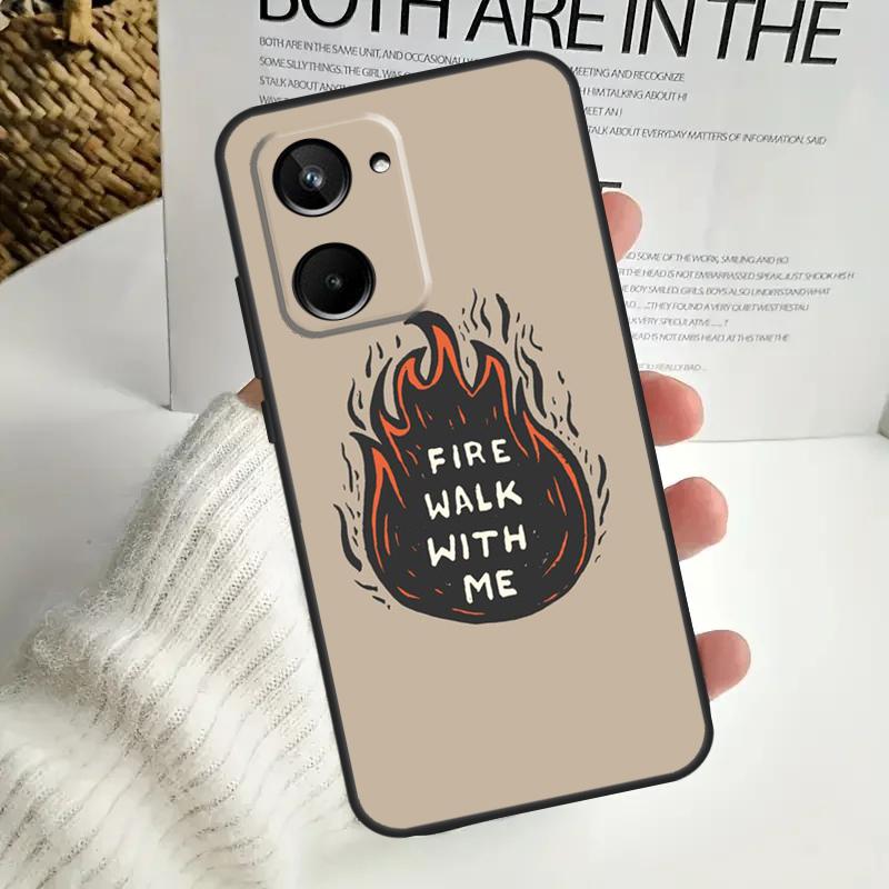 Fire Walk With Me Twin Peaks For Realme 15 Pro 10 11 12 13 14 Pro Plus C67 C65 C63 C61 C55 C53 C51 C35 C71 C75 GT7 Case