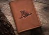 Large, Vertical Men's Wallet Made of Genuine Leather - Always Wild