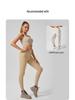 Women's Square Neck Sports Bra with Chest Support - Integrated Back Design for Running & Yoga