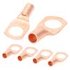 50Pcs Copper Ring Lug Terminal Cable ColdPressed Crimp Connectors Terminals Sc68