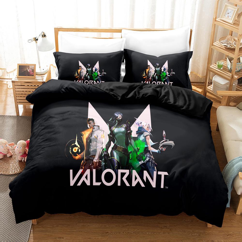 Games  Bedding Set Teenage Bedding Set High Quality Quilt Cover Gifts For Children Single Double Large Size