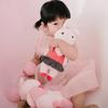 37cm/14in Stuffed Rabbit Plush Toy Easter Bunny Figure PP Cotton for Doll Room Decoration Kid Emotion Appease House Orna