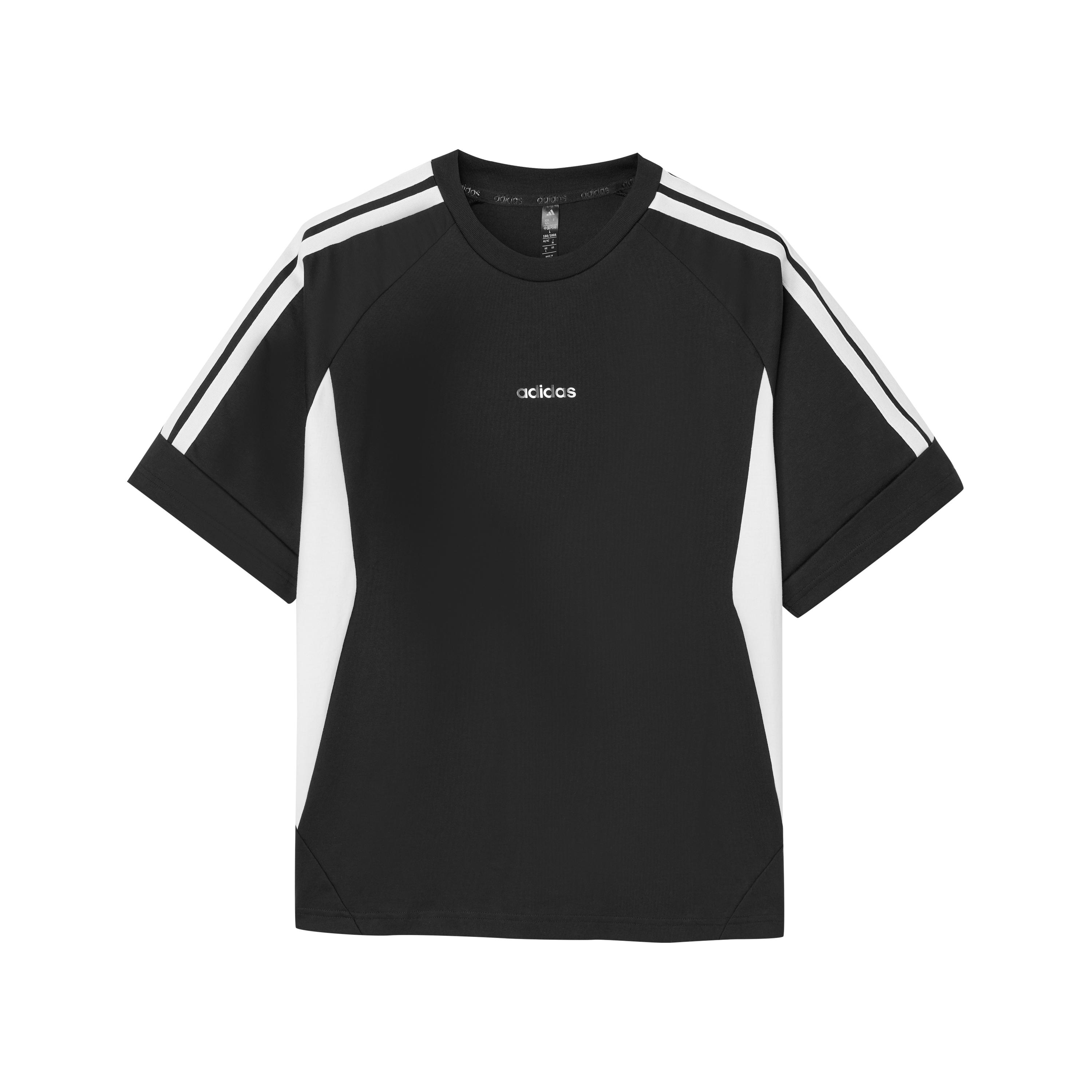

Adidas Round Neck Pullover Versatile Short Sleeve T-Shirt Men Tops KY2115 XS