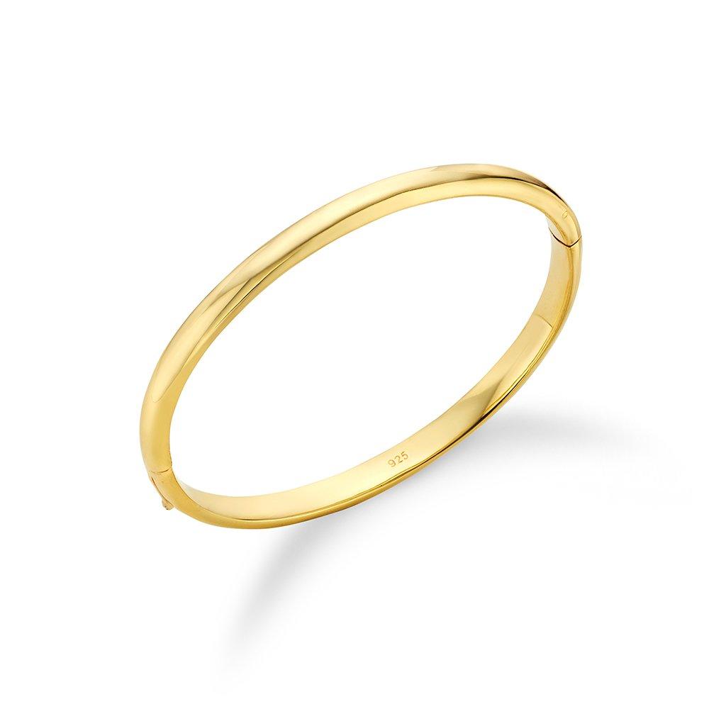 Essence Silver (Y) Metal Chunky Bangle Hl4B52438Y9