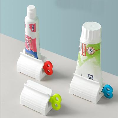 Household Toothpaste Dispenser Squeezer Bathroom Accessories Toothpaste Rack Sorter Facial Cleanser Squeezer Squeezer No Waste