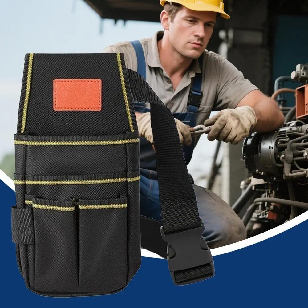 Thicken Electrician Tool Bag Waterproof Tools Storage Bag Portable Waist Belt Pouch  Carpenter