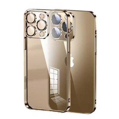 Anwendbar auf IPhone16Promax Galvanisierte Linsenfolie Handyhülle Weiches Apple 15 Transparent Sturzsichere Vollabdeckung Schutzhülle