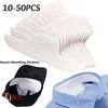 10-50pc Hats Sweat Absorbing Pads Collar Sweat-Wicking Pad Moisture-Wicking Adhesive Liners Dryness Patch for Caps Shirt Liner