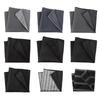 Lightweight Handkerchief Dark Pattern Hankie Washable Chest Towel Pocket Handkerchief for Adult Commercial Affairs