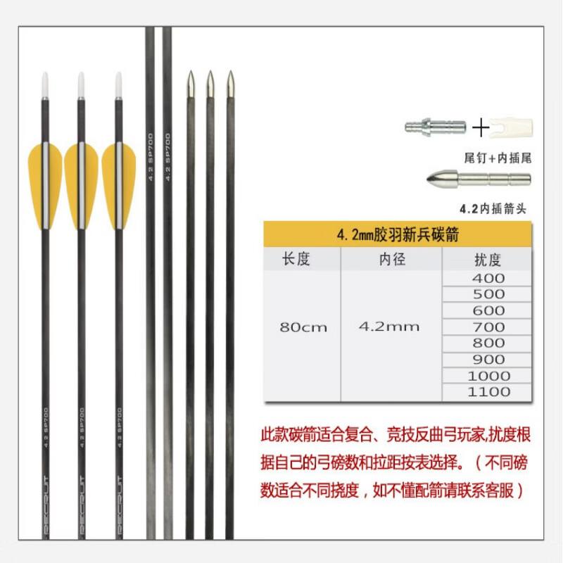 Traditional Archery Carbon Arrow