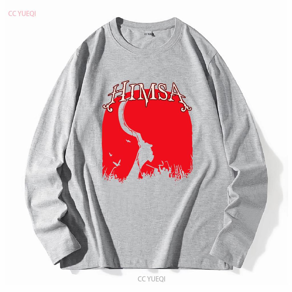 VTG Himsa Band T Shirt Size XL Y2K Metal Metalcore long or short sleeves vintage Washed graphic Comfortable Slightly Stretched