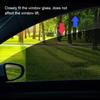 1/2Pcs DIY Car Stickers  42x38cmSun Shades Sun Protection Window Cover Black PVC Sunshade Side Window Shield with Small Holes