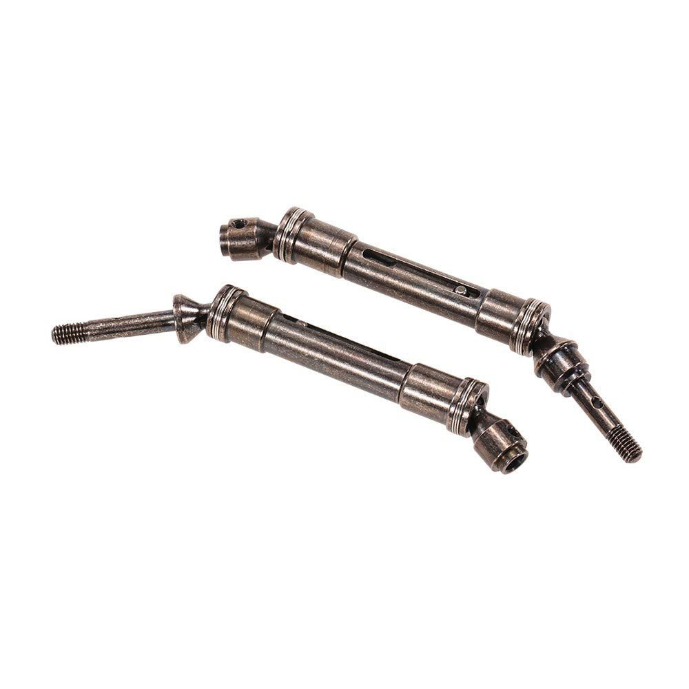 Drive Shafts 2Pcs Universal Rear Drive Shaft Drive Axle Transmission Shaft Sla 018 for 1/10 Slash 4X4 Hq727 Short Truck Model Car