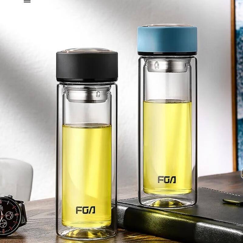 Fuguang Double-Layer Borosilicate Glass Cup