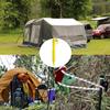 20 Pcs Heavy Duty Plastic Spiral Tent Stakes for Beach Canopy Outdoor Ground Anchors Durable Pegs for Tents And Canopies