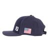 FootJoy FH24AMC FH24AMC-4N Men's Melton Combination Cap, Navy, Free Size (57-59cm)