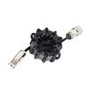 1.8 30MHz Shortwave Choke Magnet Ring for Radio 1:1 Current Balun M Male To M Female Connector Common Mode Current