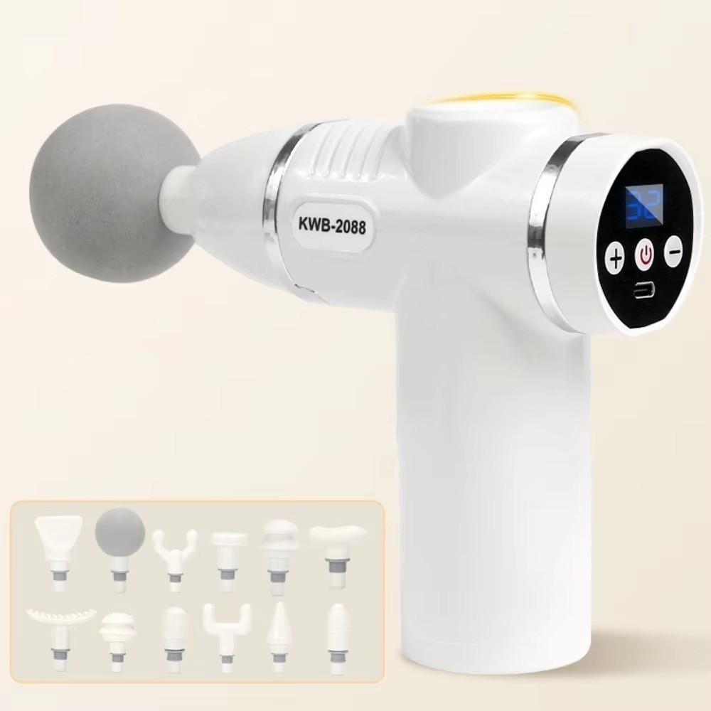 32 Speeds Fascia Massager LCD Display Body Massager Portable Muscle Relaxation Tool  Office