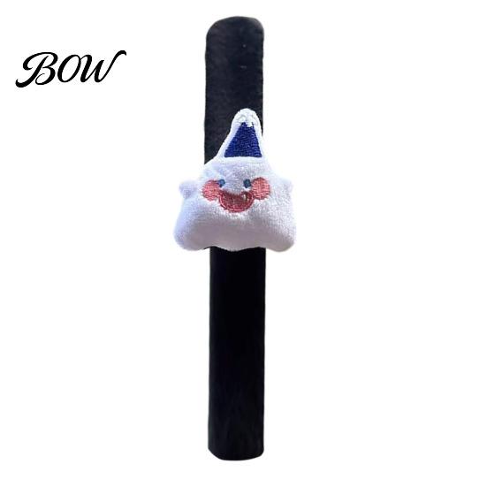 Memory Steel Wrist Rings for Toddlers Halloween Stuffed Slap Bracelet, Plush Pumpkin Ghost Bat Skull Cat Bulk Gifts Classroom Activities Cute