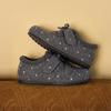 Bow heightening Birkenstock single shoes winter velvet outer wear fluffy shoes women's new versatile casual platform cotton shoes