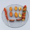 Round Shape BBQ Cooling Rack Stainless Steel Baking Rack Durable Air Fryer Rack  Outdoor Camping