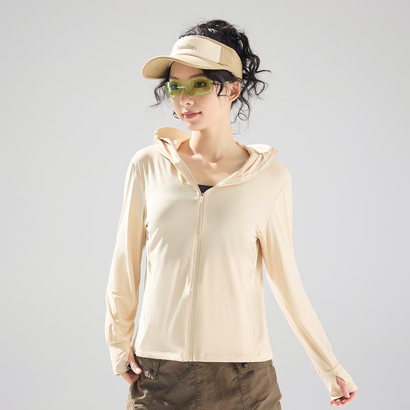 In Stock: Spring/Summer Ice Silk UV Protection Clothing - Comfortable, Breathable, Versatile