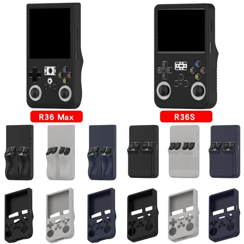 Silicone Gaming Handhelds Case Nonslip Shockproof Host Shell Dustproof Full Protections for R36