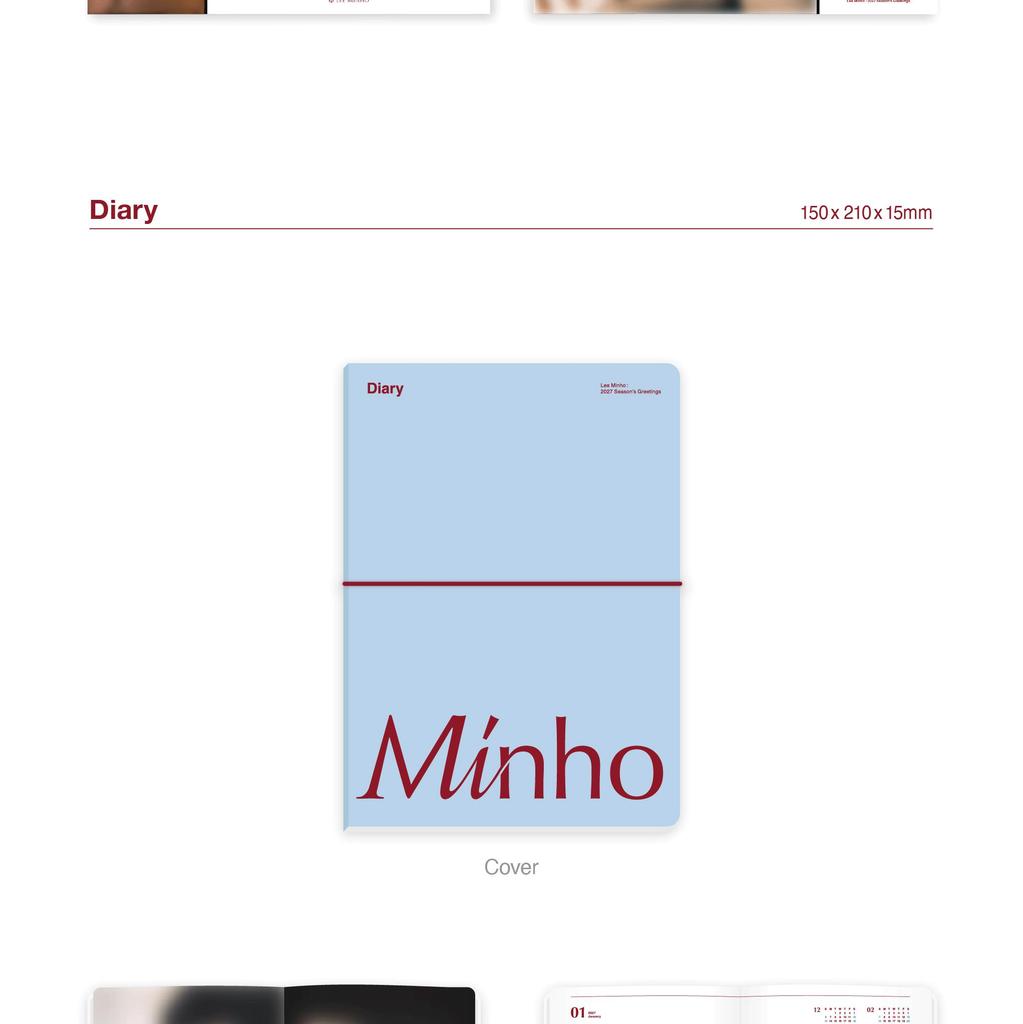 Lee Minho 2027 SEASON'S GREETINGS [Minho CREATIVE STUDIO] (Dec.2026) Lee Min Ho