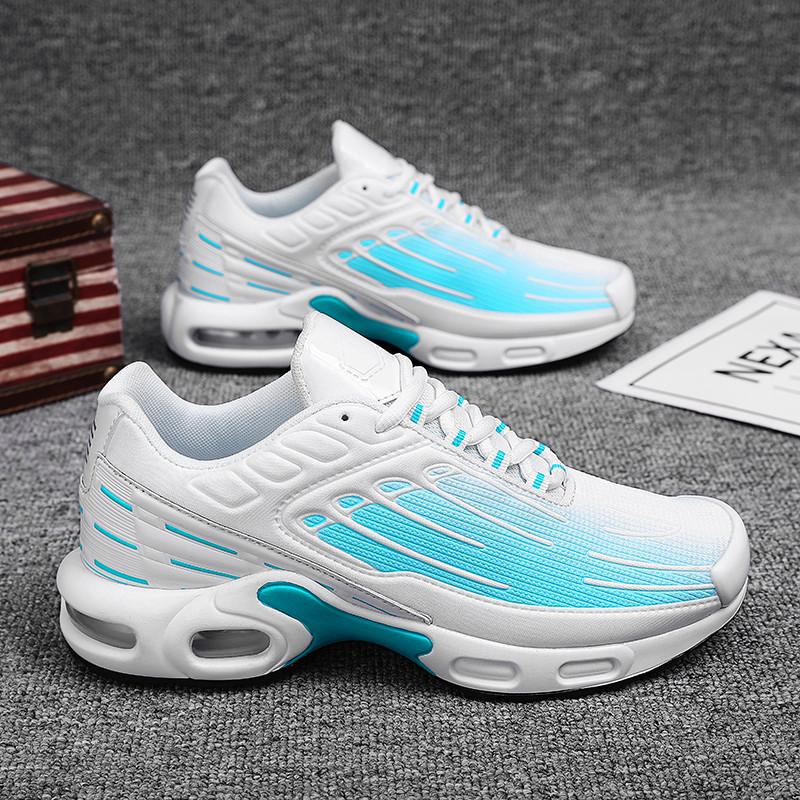 Vår nye store størrelse par luftputesneakers allsidige komfortable løpesko herre casual motesneakers