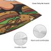 Trendy Seat Bobs Funny B-BurgersDecorations Pillowcases Merch Pillow Covers Zipper Multiple Sizes