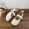 Fashion French Flat Woven Mary Jane Shoes Women's 2025 Spring and Autumn New Shallow Single Shoes
