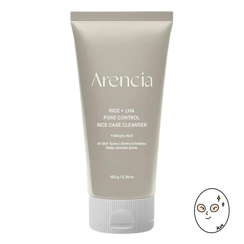 Arencia Rice + LHA Pore Control Rice Cake Cleanser 150g